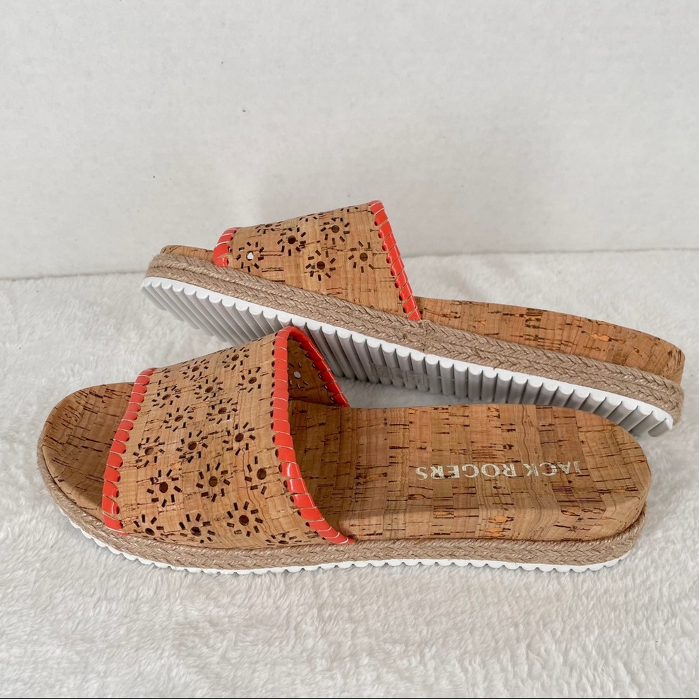 Jack Rogers 8.5 Slip-On Shoes Sandal Laser Cut New - Picture 6 of 8